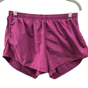 Nike Tempo Running Shorts Womens S Purple Modern Embossed‎ Lined 3'' Dri-Fit